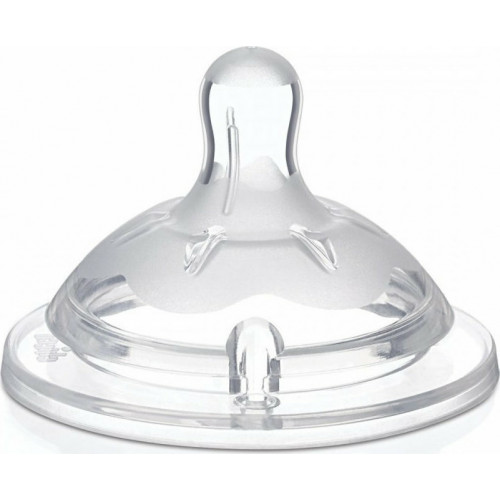 ΘΗΛΗ ΣΙΛΙΚΟΝΗΣ ΓΡΗΓΟΡΗΣ ΡΟΗΣ CHICCO NATURAL FEELING 2 TEM 6M B50-81047-20