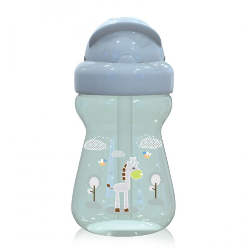 LORELLI SPORT SIPPER ΠΛΑΣΤΙΚΟ ΚΥΠΕΛΛΟ ΜΕ ΚΑΛΑΜΑΚΙ ANIMALS 200ML GREEN 10200740004