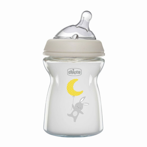 CHICCO ΜΠΙΜΠΕΡΟΝ ΓΥΑΛΙΝΟ NF 250ML ΘΣ 0Μ+ A50-81221-30
