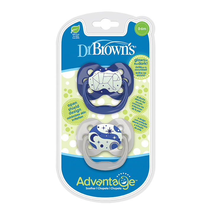 Η φωτογραφία δείχνει Πιπίλες Advantage ΝυκτόςΟι πιπίλες σιλικόνης Dr.