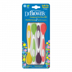 Η φωτογραφία δείχνει Κουταλάκια ταΐσματος μαλακάΕιδικά σχεδιασμένα κουταλάκια μαλακού τύπου, για το σωστό τάϊσμα του μωρού.