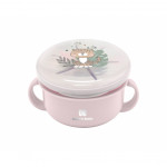 Μπολάκι φαγητού η σνακ της εταιρείας Kikka BooΔιαθέτει μαλακές χειρολαβές σιλικόνης.