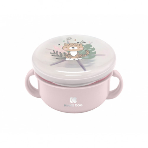 Kikka Boo Snack bowl 2 in 1 Savanna Pink 31302040129