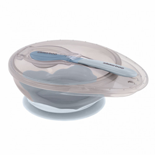 ΜΠΩΛ ΦΑΓΗΤΟΥ ΜΕ ΚΟΥΤΑΛΙ - KIKKA BOO SUNCTION BOWL WITH SPOON BLUE 31302040098