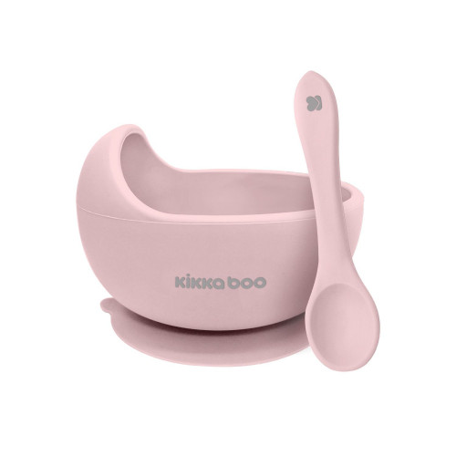 ΜΠΩΛ ΦΑΓΗΤΟΥ ΣΙΛΙΚΟΝΗΣ ΜΕ ΚΟΥΤΑΛΙ YUMMY PINK KIKKA BOO 31302040114