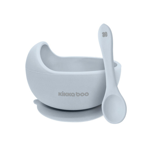 ΜΠΩΛ ΦΑΓΗΤΟΥ ΣΙΛΙΚΟΝΗΣ ΜΕ ΚΟΥΤΑΛΙ YUMMY BLUE KIKKA BOO 31302040116