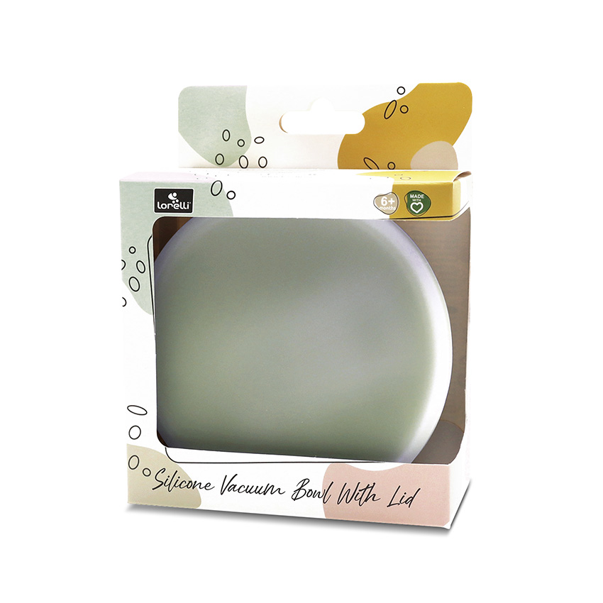 Μπολ ταΐσματος της εταιρείας Lorelli κατασκευασμένο απο σηλικόνη και απο 100% αβλαβή υλικά.