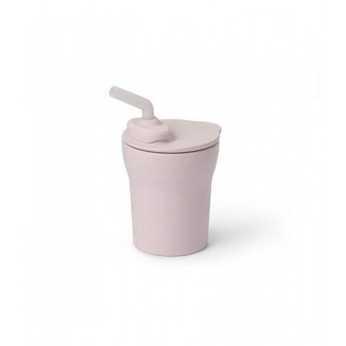 MINIWARE DES.12 ΠΟΤΗΡΑΚΙ PLA ΜΕ ΚΑΛΑΜΑΚΙ ΣΙΛΙΚΟΝΗΣ ΡΟΖ 51-5004/12