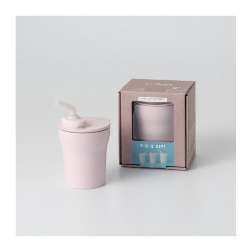 MINIWARE DES.12 ΠΟΤΗΡΑΚΙ PLA ΜΕ ΚΑΛΑΜΑΚΙ ΣΙΛΙΚΟΝΗΣ ΡΟΖ 51-5004/12
