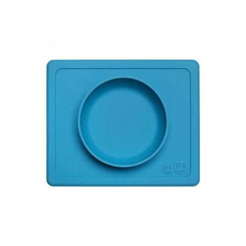 Ezpz: Εκπαιδευτικό μπολ 12+ μηνών Mini Bowl - Blue MB-B7709U