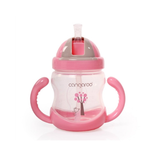 ΕΚΠΑΙΔΕΥΤΙΚΟ ΠΟΤΗΤΡΑΚΙ CANGAROO BOO 280ML PINK 106618