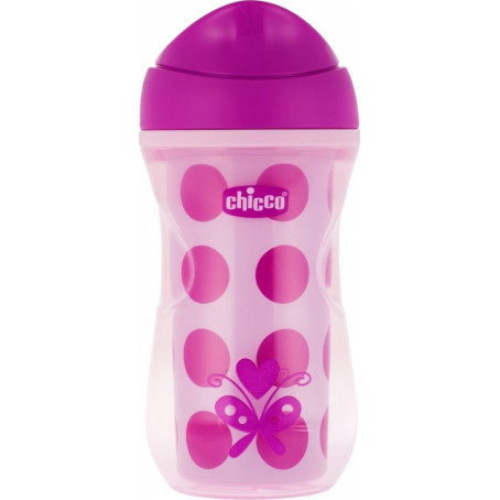 Chicco Εκπαιδευτικό Κύπελλο Active Ροζ 14m+ 266mL F04-06981-10