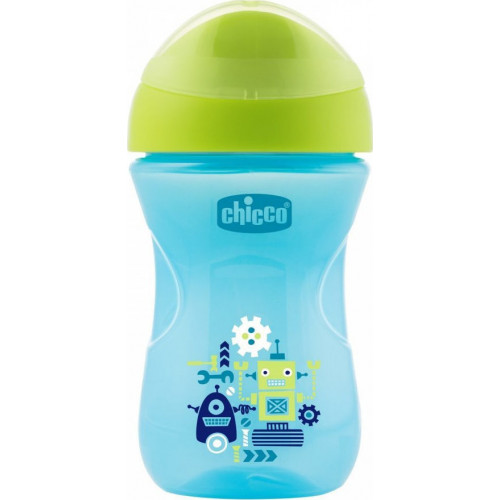 Chicco Εκπαιδευτικό Κύπελλο Easy Μπλε 12m+ 266mL F04-06961-20