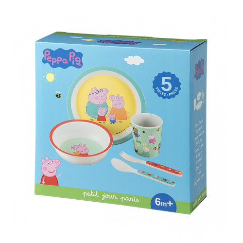 PETIT JOUR PARIS ΣΕΤ ΔΩΡΟΥ 5 ΤΕΜΑΧΙΩΝ PEPPA PIG 52-701/10