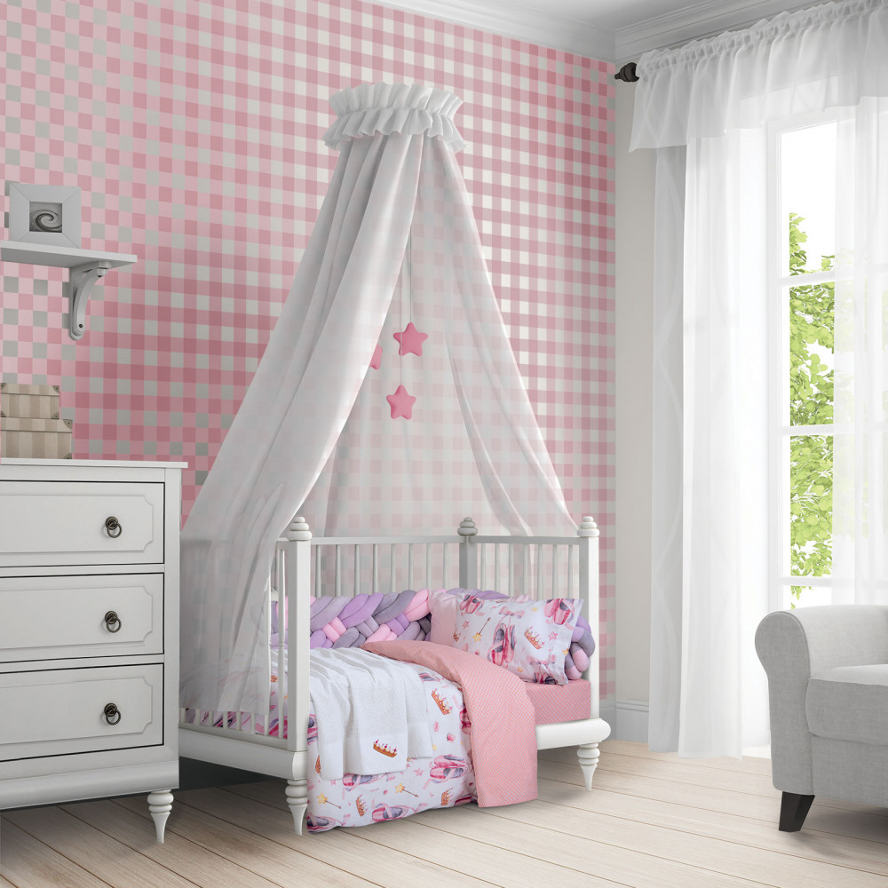 Μονόχρωμη πλεκτή κουβέρτα με φάσα και κέντημα, της σειράς Essential.