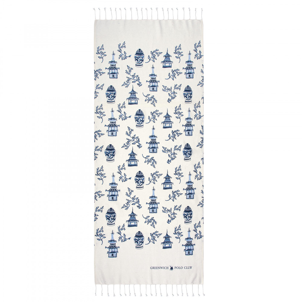 Πετσέτα-Παρεό Greenwich Polo Club Essential σε διάσταση 80Χ180εκ.