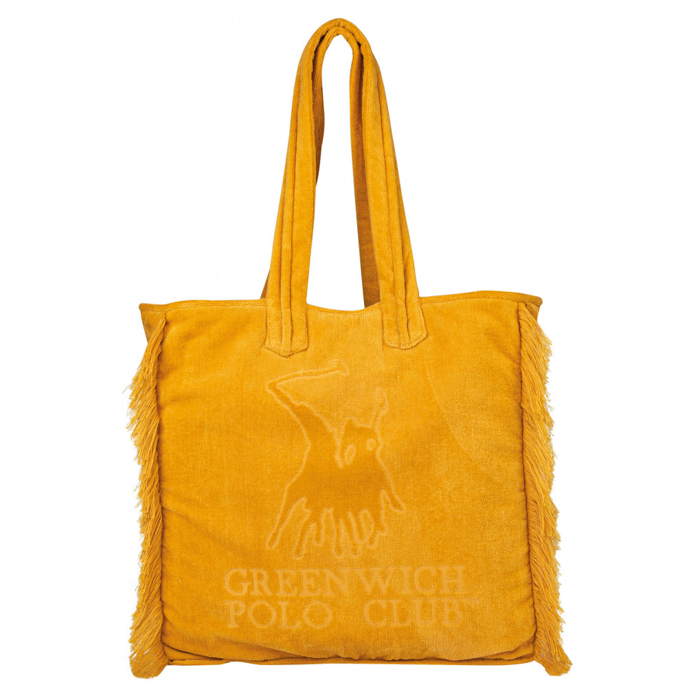 Τσάντα θαλάσσης με κρόσια Greenwich Polo Club σε διάσταση 42X45εκ.