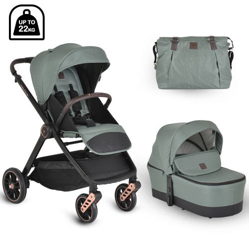 CANGAROO ΠΟΛΥΚΑΡΟΤΣΙ 2 ΣΕ 1 ΜΕ ΚΑΛΑΘΟΥΝΑ MACAN GREEN 3800146236113