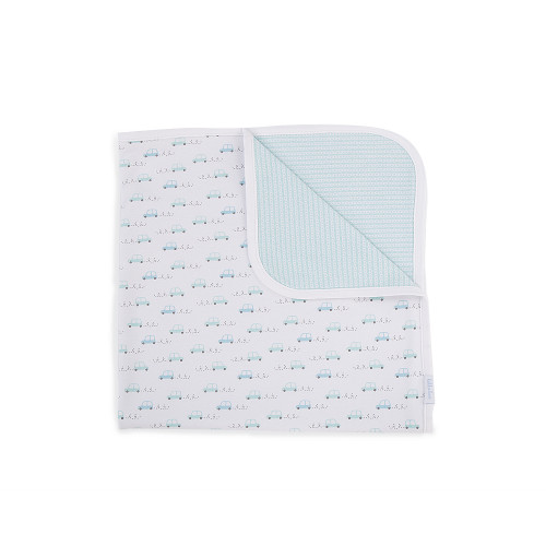 ΠΑΝΑ ΑΓΚΑΛΙΑΣ - KIKKA BOO JERSEY BLANKET GREEN CARS 80/80cm 41120000003