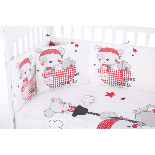 KIKKA BOO ΣΕΤ ΠΡΟΙΚΑΣ ΜΩΡΟΥ 6 ΤΕΜ 60/120CM PIRATES 41101060058