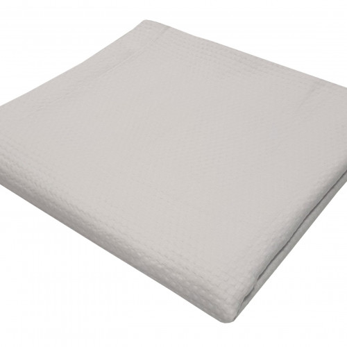 Κουβέρτα Πικέ Le Blanc Sanforized Cotton 100% Υπέρδιπλη 240x260 White