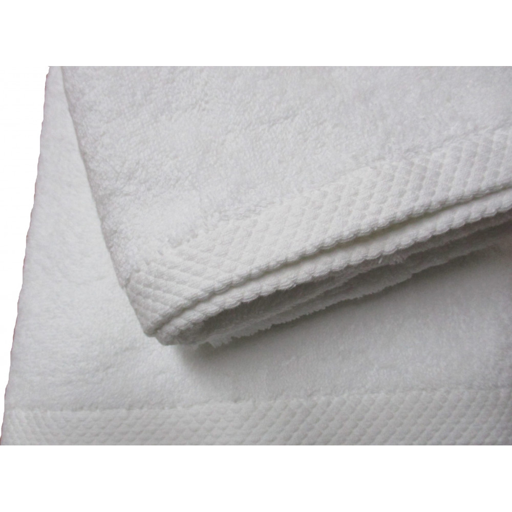 1 Πετσέτα Cotton 100% 500gr/m2 50x90Χρώμα: WhiteΣύνθεση: COTTON 100%