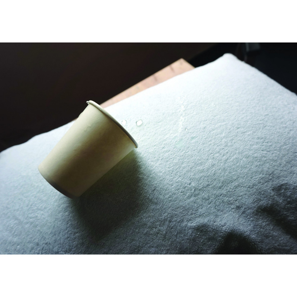 Η φωτογραφία δείχνει 1 επίστρωμα αδιάβροχο ημίδιπλο 120x200+35 με περιμετρική φούσταΧρώμα: WhiteΣύνθεση: TERRY/PU