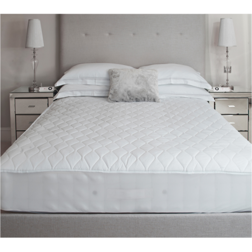 Επίστρωμα Καπιτονέ Le Blanc Cotton 100% μονό 100x200+30