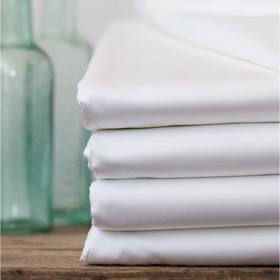 Η φωτογραφία δείχνει 1 Σεντόνι Cotton 100% TC250 170Χ280Χρώμα: WhiteΣύνθεση: COTTON 100%