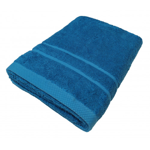 Πετσέτα Πισίνας POOL LUXURY Line Cotton 100% 600gr/m2 Πετρόλ  80x145