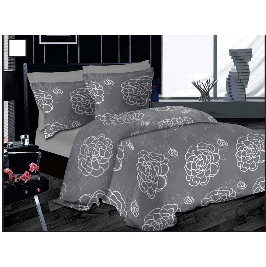 1 πάπλωμα εμπριμέ 160x240 & 1 μαξιλαροθήκη εμπριμέ 50x70COTTON 100% TC144