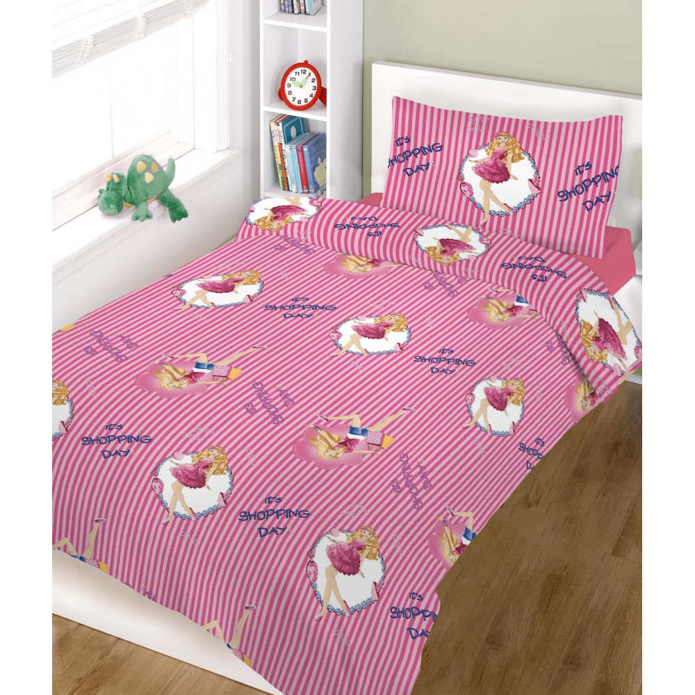 2 σεντόνια εμπριμέ 160Χ240 και 1 μαξιλαροθήκη εμπριμέ