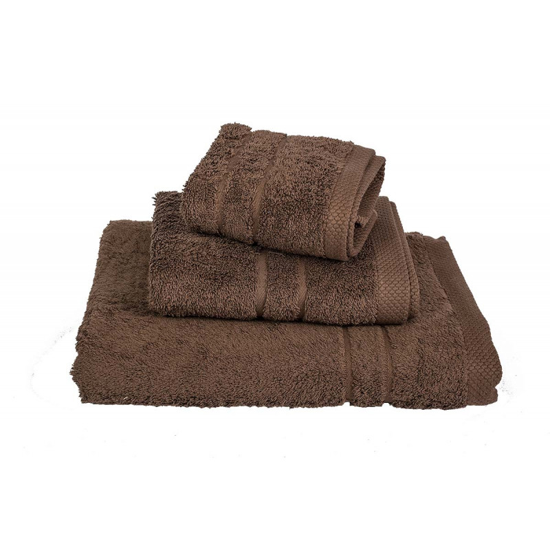 1 πετσέτα χειρός 40x60, 1 πετσέτα προσώπου 50x95 & 1 πετσέτα σώματος 80x145 - Πεννιέ 600γρ/μ2