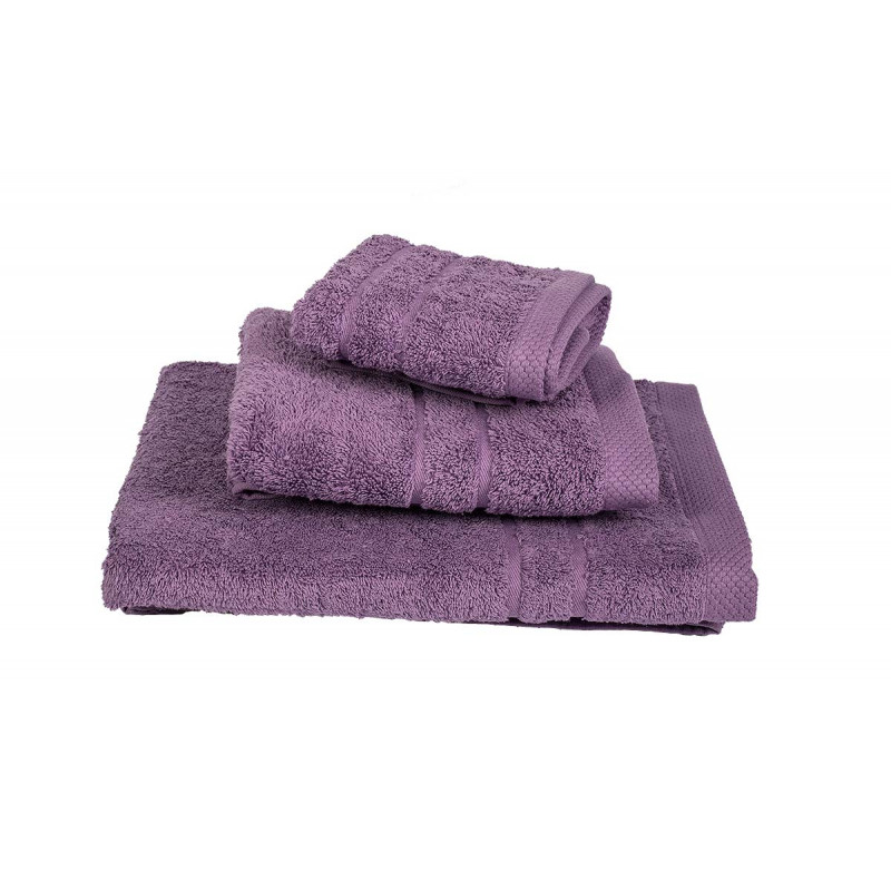 1 πετσέτα μονόχρωμη χειρός πεννιέ 600γρ/μ2