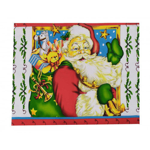 Σετ 4τμχ Σουπλά 39Χ45 ΚΟΜΒΟΣ  Santa Claus