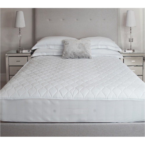 Επίστρωμα Καπιτονέ Le Blanc Cotton 100% διπλό 160x200+30