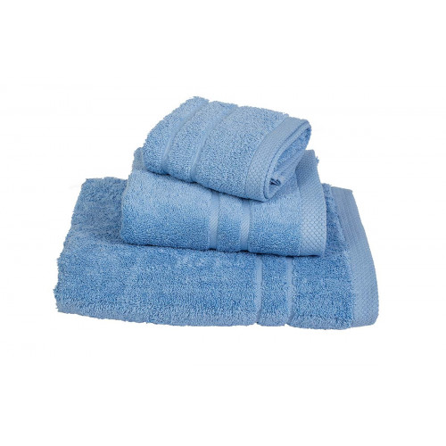 Πετσέτα Le Blanc Πεννιέ 600γρ/μ2 Light Blue Προσώπου 50x95