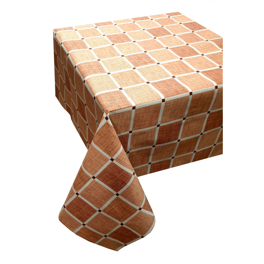 Η φωτογραφία δείχνει 1 τραπεζομάντηλο ΚΑΡΟ Polycotton 140x220Χρώμα: Beige