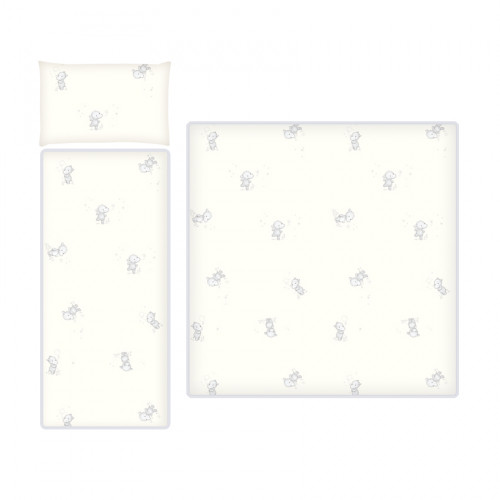 ΠΑΙΔΙΚΟ ΤΡΙΠΛΟ ΣΕΤ ΚΑΡΟΤΣΙΟΥ ΚΑΛΟΚΑΙΡΙΝΟ RANFORCE HAPPY HIPPO  20800303601