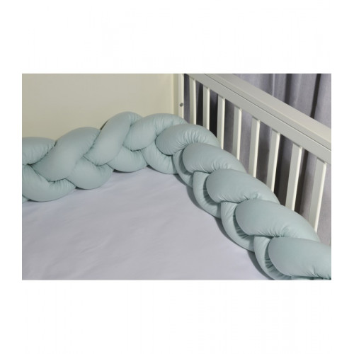 Baby Oliver des 313 πλεξούδα Μέντα τριπλή Βαμβακερή 20 μ χ 200 εκ.