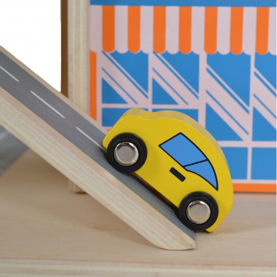 ΞΥΛΙΝΟ ΓΚΑΡΑΖ ΜΕ ΑΥΤΟΚΙΝΗΤΑ ΤΗΣ ΕΤΑΙΡΕΙΑΣ CANGAROO.