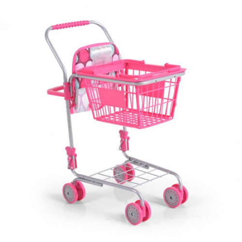MONI TOYS CANGAROO ΚΑΡΟΤΣΙ SUPERMARKET ΜΕ ΚΑΘΙΣΜΑ ΓΙΑ ΚΟΥΚΛΑ ΤΡΟΛΕΥ 3800146269685