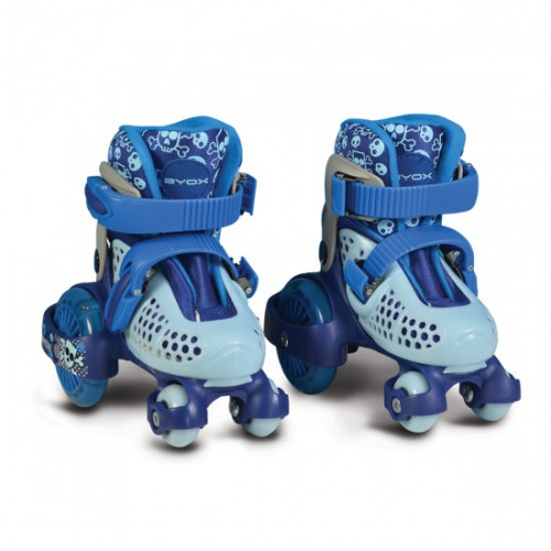 ΠΑΤΙΝΙΑ ROLLER SKATES BYOX LITTLE BEETLE BLUE BOY 3800146225025