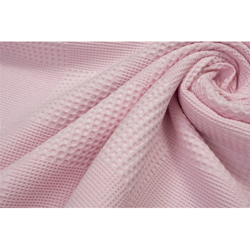 DIMCOL Κουβέρτα Πικέ bebe Μονόχρωμη 80X110 Ροζ 100% Cotton 31122620006