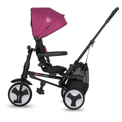 COCCOLLE ΠΤΥΣΣΟΜΕΝΟ ΠΑΙΔΙΚΟ ΤΡΙΚΥΚΛΟ ΜΕ ΣΚΙΑΣΤΡΟ EVA WHEELS SPECTRA PLUS MAGENTA 321013550   - (ΔΩΡΟ AΞΙΑΣ €5 LED ΦΩΣ ΝΥΧΤΑΣ)
