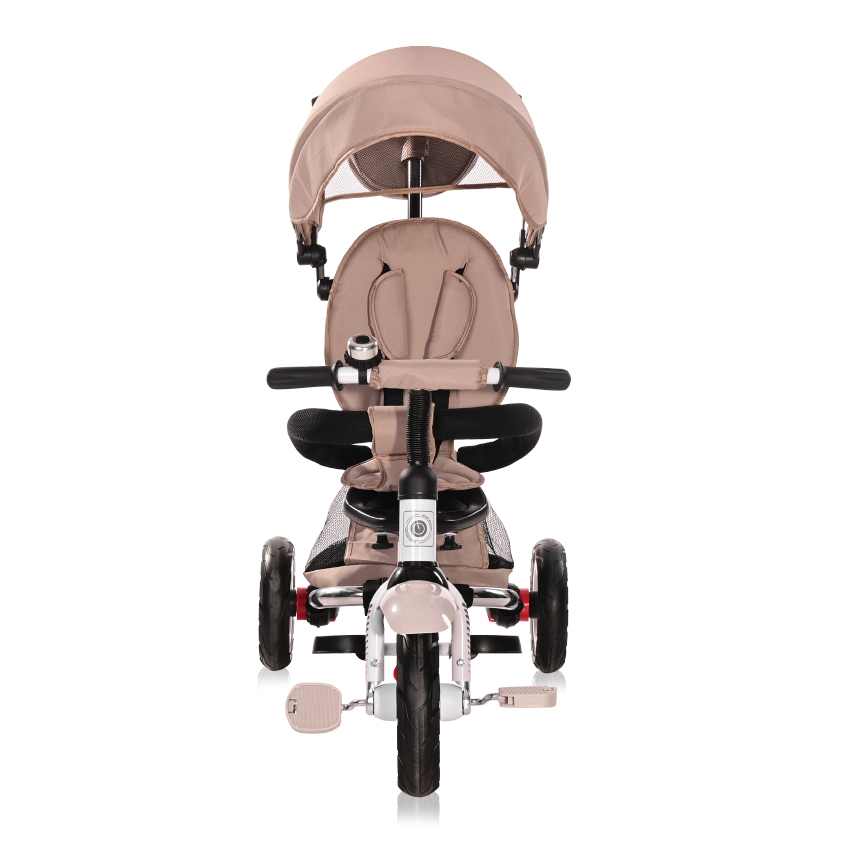 Τρίκυκλο πτυσσόμενο ποδηλατάκι της εταιρείας Lorelli με φουσκωτά λάστιχα και μεταλλικές ζάντες.