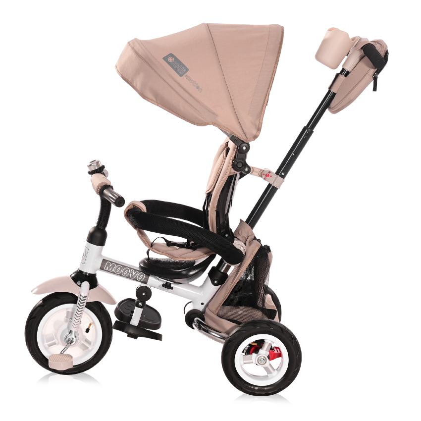 Τρίκυκλο πτυσσόμενο ποδηλατάκι της εταιρείας Lorelli με φουσκωτά λάστιχα και μεταλλικές ζάντες.