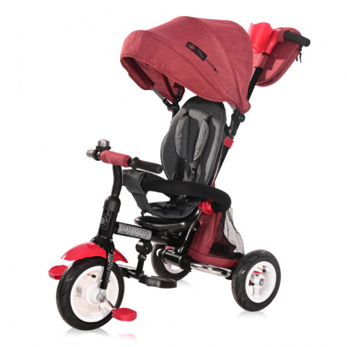 ΤΡΙΚΥΚΛΟ ΠΤΥΣΣΟΜΕΝΟ ΠΟΔΗΛΑΤΟ LORELLI AIR WHEELS MOOVO RED AND BLACK LUXE 10050462103   - (ΔΩΡΟ AΞΙΑΣ €5 LED ΦΩΣ ΝΥΧΤΑΣ)