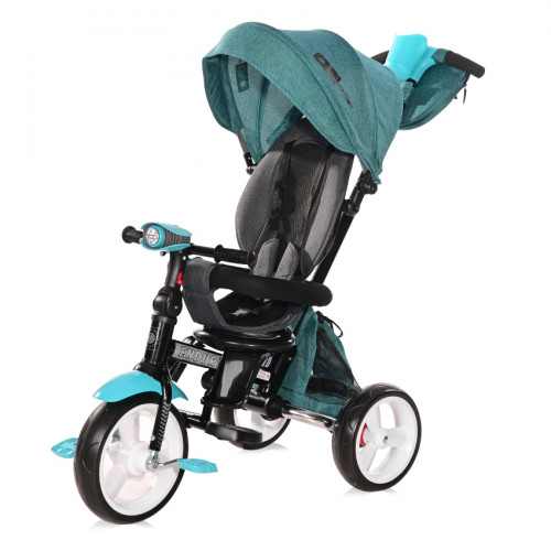 ΤΡΙΚΥΚΛΟ ΠΤΥΣΣΟΜΕΝΟ ΠΟΔΗΛΑΤΟ EVA WHEELS ENDURO GREEN LUXE 10050412104   - (ΔΩΡΟ AΞΙΑΣ €5 LED ΦΩΣ ΝΥΧΤΑΣ)