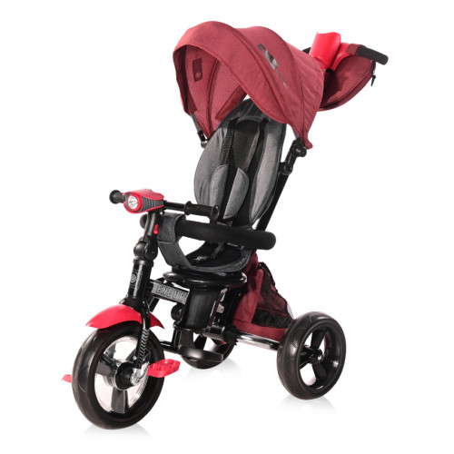 ΤΡΙΚΥΚΛΟ ΠΤΥΣΣΟΜΕΝΟ ΠΟΔΗΛΑΤΟ EVA WHEELS ENDURO RED AND BLACK LUXE 10050412103   - (ΔΩΡΟ AΞΙΑΣ €5 LED ΦΩΣ ΝΥΧΤΑΣ)